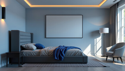 Modern Bedroom Design with Cozy Elements