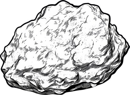 recommend clip art: rock stone sketch line art illustration drawing 
