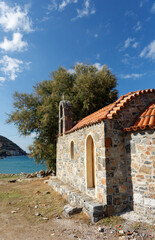 Fototapeta premium Kreta - Malevizi - Kirche des hl. Basilius