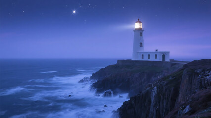 Obraz premium lighthouse on the coast