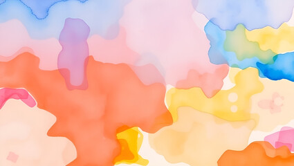 colorful watercolor background