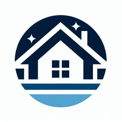 Obraz premium Real Estate Home Logo 
