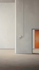 Architecture flooring painting building.