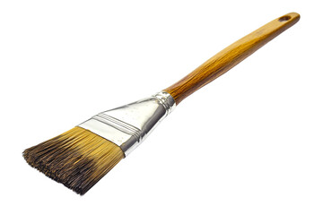 Fototapeta premium a paint brush with a wooden handle