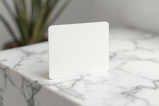 Blank-white-business-card-marble-background-mockup-branding-template-design