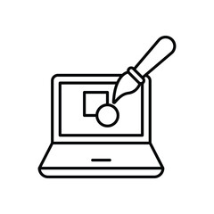 Graphic Design Vector icon