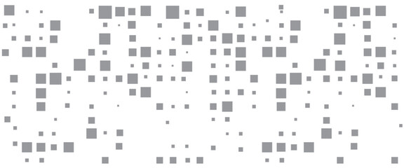 Vector grey geometric squares technology pattern design