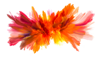 Dynamic Vibrant Color Explosion Blend Showcase