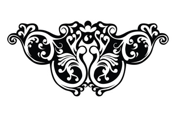 abstract floral design