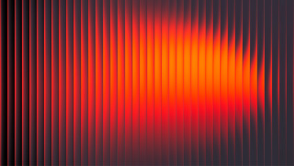 Summer heat glows through fractal glass. Vivid sunset gradient radiates warmth and energy. Bright summer sunset captured in glowing glass lines. Fractal glass design with sunset magic and golden light