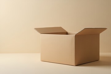 Open-cardboard-box-shipping-packaging-ecommerce-delivery-postal-parcel-brown-package-isolated-studio
