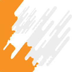 Abstract Modern Design with Bold Orange Accents and Dynamic Flowing Shapes Representing Motion, Creativity, Energy, and Digital Aesthetic Appeal