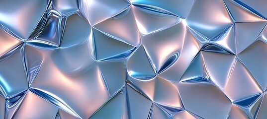 Minimalist Abstract Triangle Pattern With Smooth Gradient Colors Creating A Clean And Fresh Background