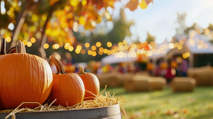 Harvest season brings vibrant pumpkins and festive gatherings, creating warm atmosphere filled with joy and celebration