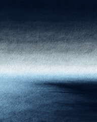 Abstract Gradient Fabric Texture Transitioning from Deep Blue to Light Blue