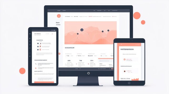 Responsive news site with headlines, images, and menu adapting to all screen sizes smoothly.