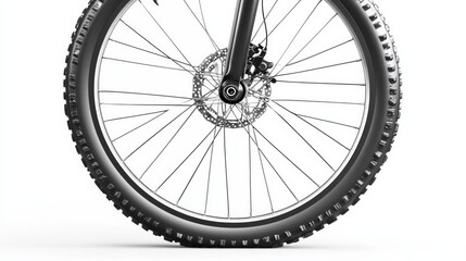 A tire with a black rim and a black tire