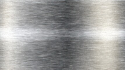 Brushed Metal Texture: A Sleek Silver Background Image