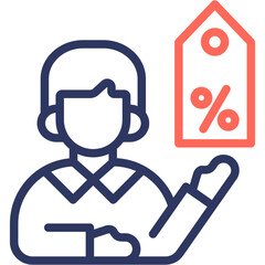 Employee Discounts Icon