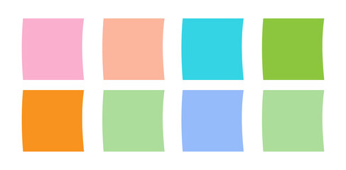 PNG Colorful Abstract Grid Design in Curved Style