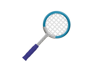 badminton icon 3d illustration render