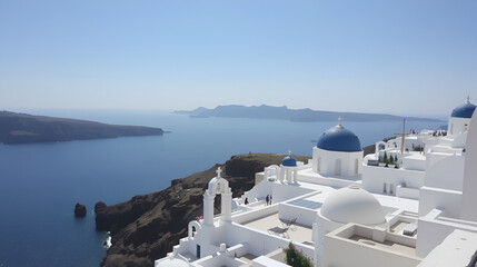 Obraz premium Oia - Santorini Island, Greece, Europe