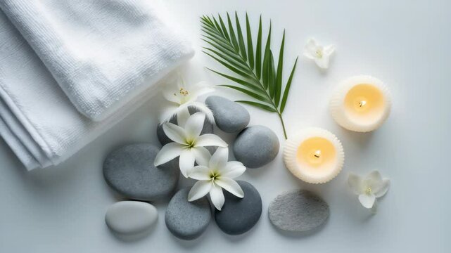 Close-up perspective with space, top view background.