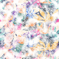 watercolor Shibori pattern, tie dye allover, textile, Shibori allover, tie dye pattern, watercolour pattern,design Abstract Print, Shibori print, Ajrakh Pattern and block print, batik pattern