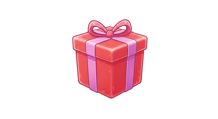 Obraz premium Gift Box with Ribbon