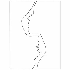 human head with a pen