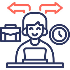 Work Behavior Icon