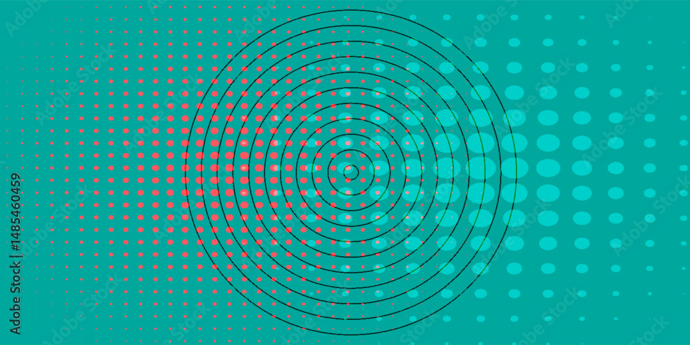 Poster blue wave design vector image for element design backdrop or presentation
