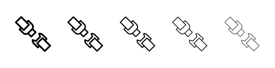 Air horn icon symbol pictogram. stroke designs.