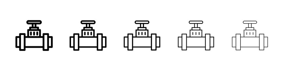 Insulation icon symbol pictogram. stroke designs.