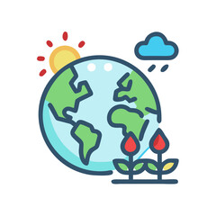  Stylish Environment Icon for Conservation