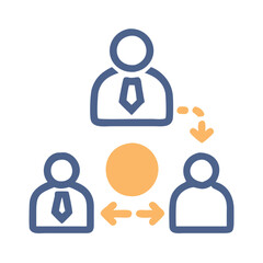  Human Resources Icon for Business Strategy