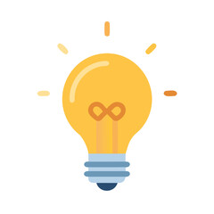  Creative Light Bulb Graphic Icon