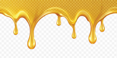 abstract 3d  liquid gold dripping isolated on transparent background