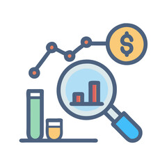  Modern Market Research Icon for Strategy
