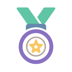  Modern Medal Icon for Awards