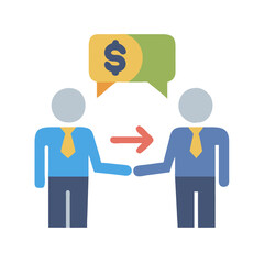  Negotiation Icon for Business Deals