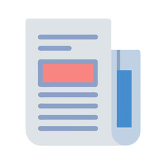  Press Release Icon for Media Communications