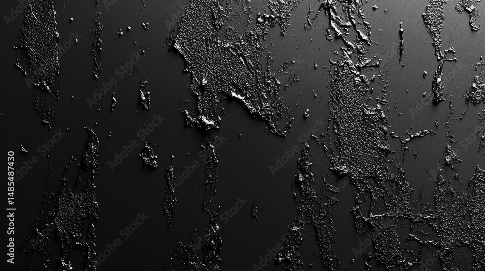 Poster dark, granular textures of asphalt and concrete create a high-quality background pattern