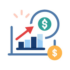  Modern Sales Performance Icon for Metrics
