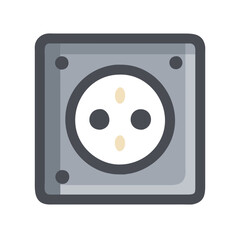 Socket Icon for Connectivity and Power