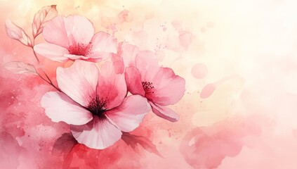 Fototapeta premium The design of this vintage fabric consists of a delicate floral motif on a subdued background, repeatable without end