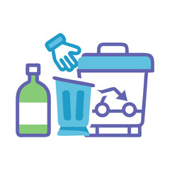  Stylish Waste Disposal Icon for Environment