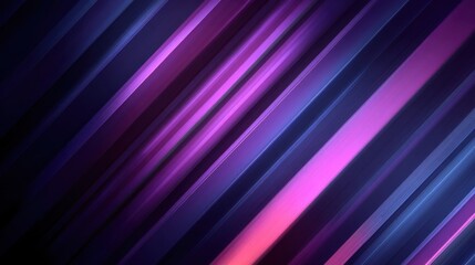 Abstract design shows dynamic blue and purple lines creating a modern digital background for futuristic presentation