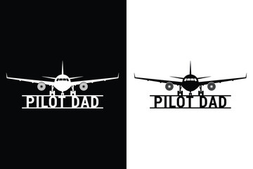 Pilot Dad, Airplane, Airplane shirt, Pilot T-shirt