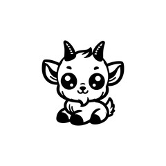 a illustration of goat